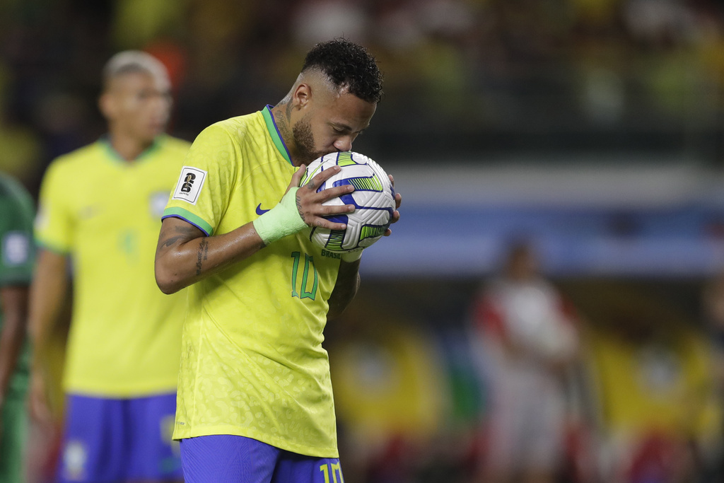 Brazil's Neymar Pele 