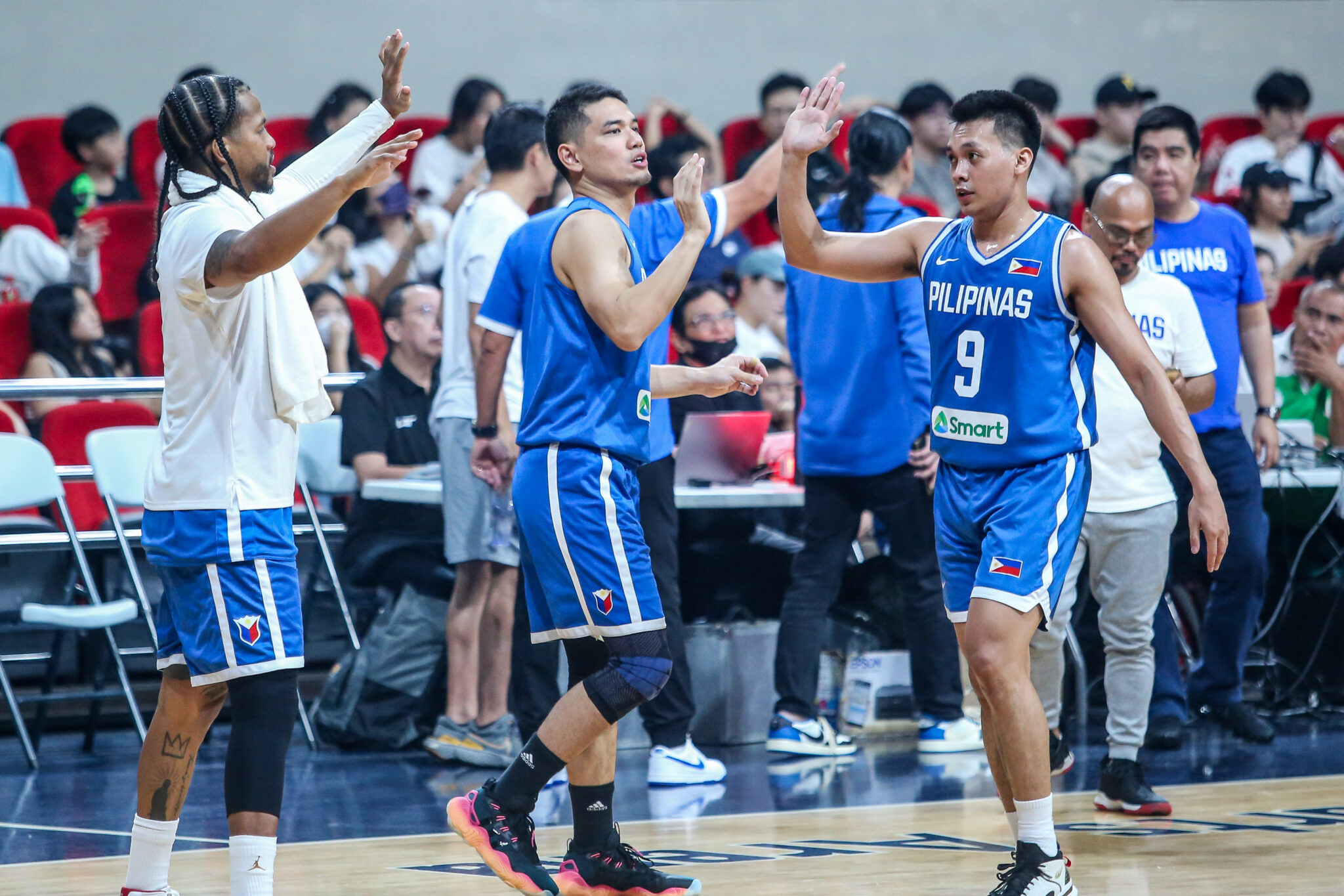 Gilas Pilipinas in high-spirits, arrives in China for Asian Games ...