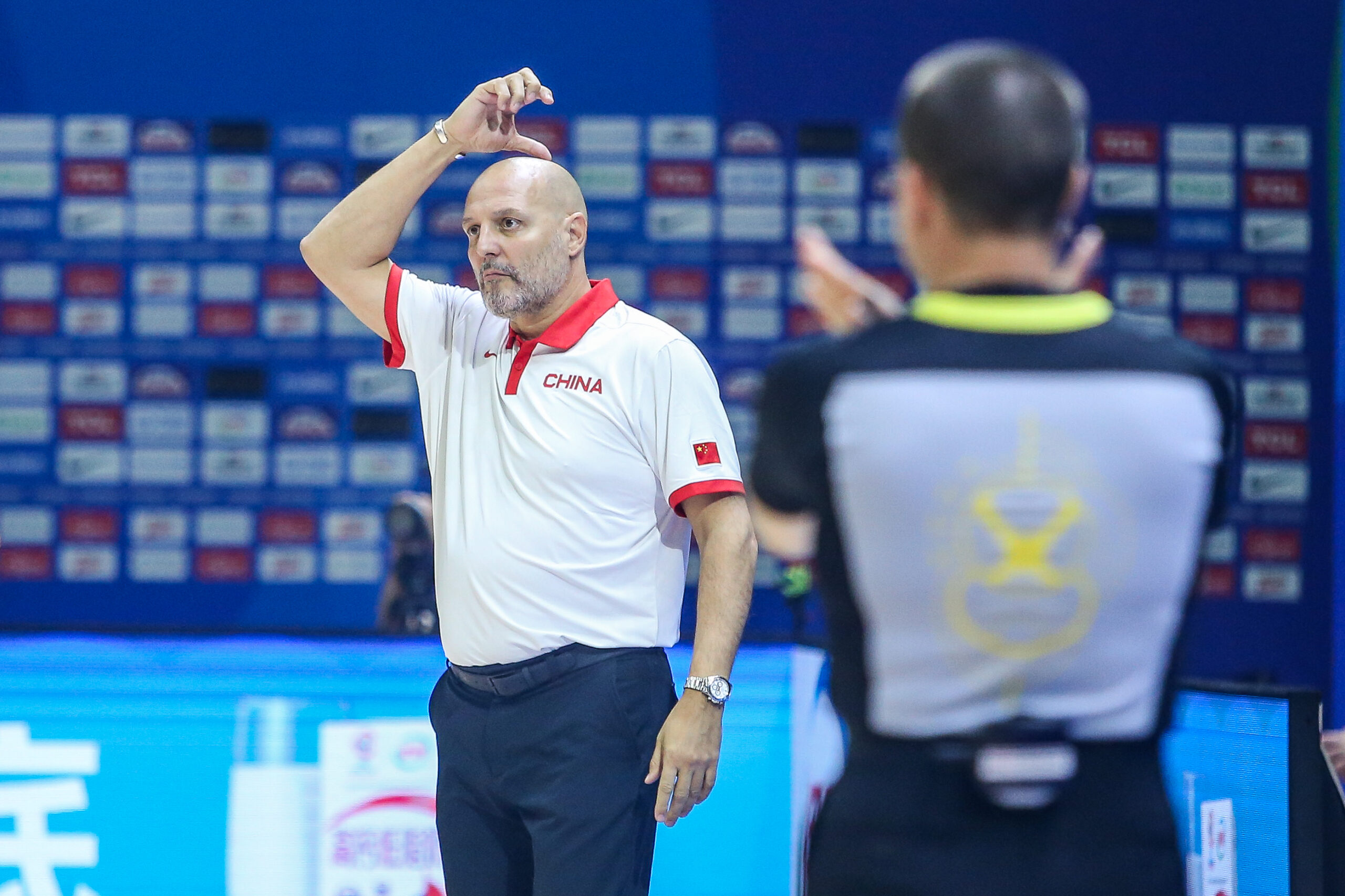 China coach Aleksandar Djordjevic.