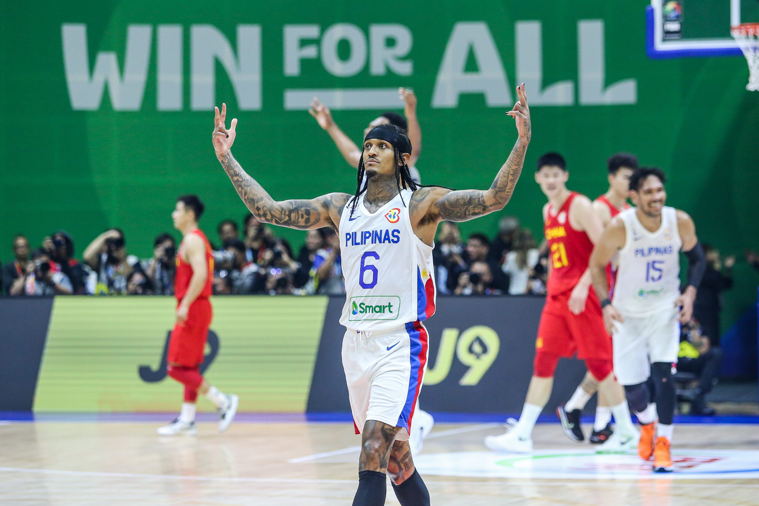 Jordan Clarkson leads as Gilas beats China, ends Fiba World Cup with
