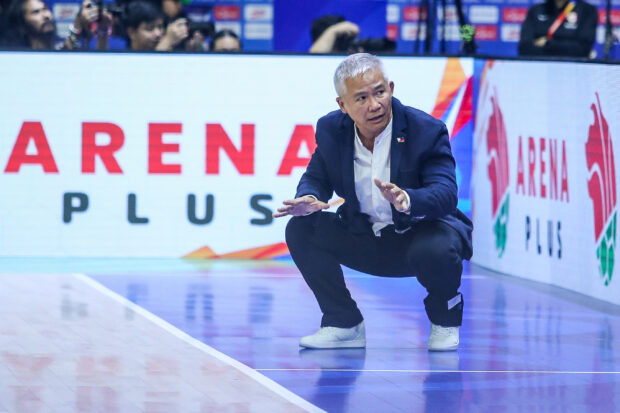 Gilas Pilipinas coach Chot Reyes