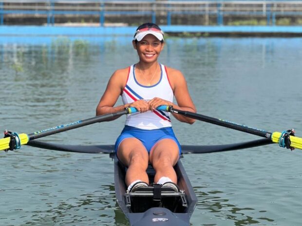 Joanie Delgaco Asian Games rowing