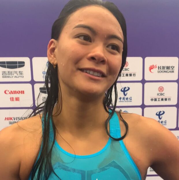 Kayla Sanchez Asian Games swimming
