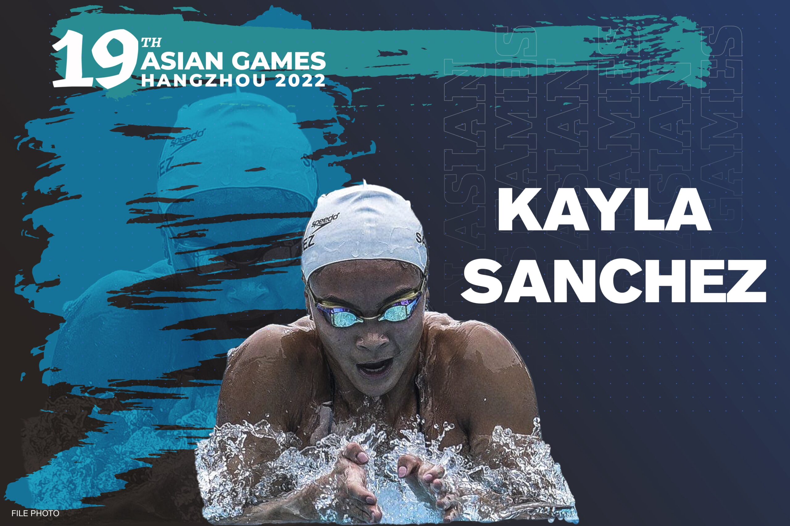 Philippine swimming's top bet in Asian Games: Kayla Sanchez.