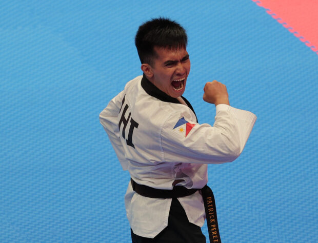 Patrick King Perez poomsae bronze Asian Games