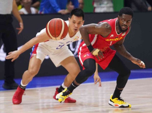 Scottie Thompson (left) was hardly in focus during the World Cup. —AUGUST DELA CRUZ