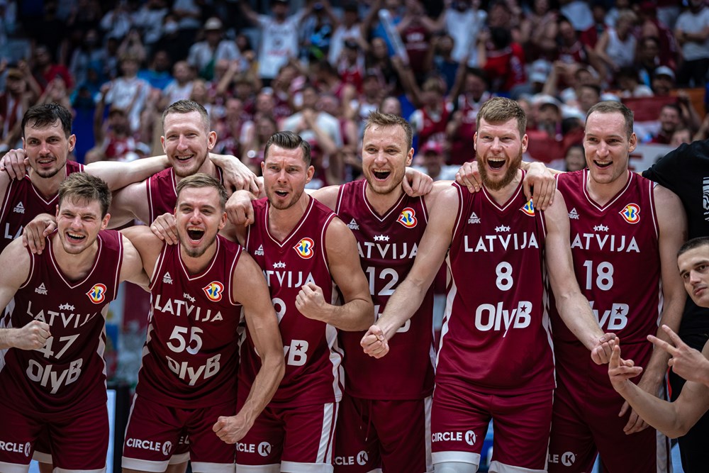 Latvia routs Brazil, advances to Fiba World Cup quarterfinals