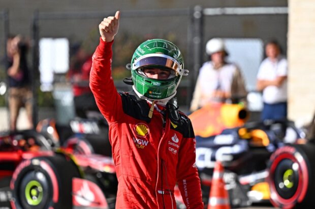 Charles Leclerc US Grand Prix F1