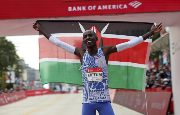 Kelvin Kiptum world marathon record Chicago