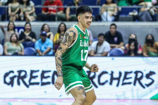 La Salle's Kevin Quiambao.