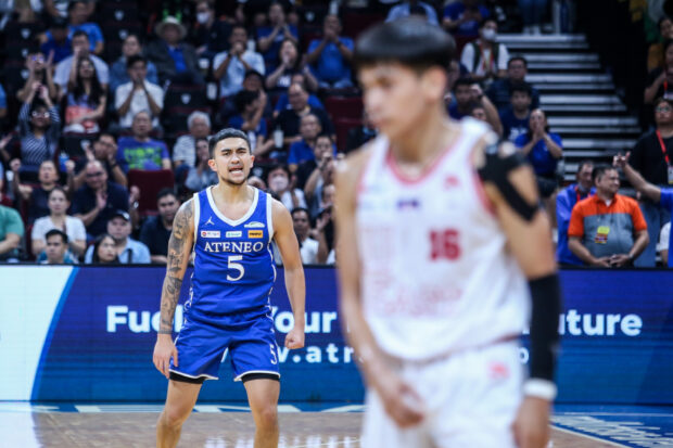 Ateneo's Jared Brown in a win over UE in the UAAP Season 86 men's basketball tournament