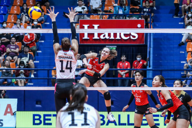 Cignal HD Spikers' Vanie Gandler in the PVL All-Filipino Conference.