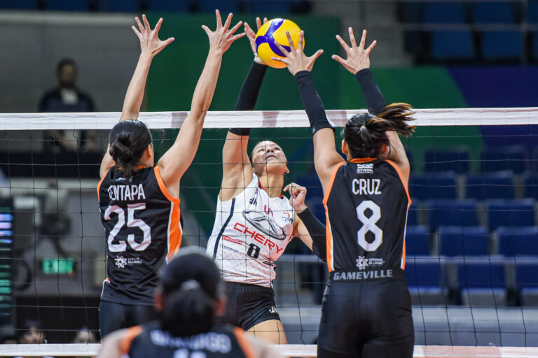 Pvl Chery Tiggo Leans On Laure Sisters To Beat Farm Fresh Inquirer Sports