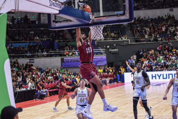 LeBron Lopez is flying high in rookie year with the hot-starting Maroons. —CONTRIBUTED PHOTOS