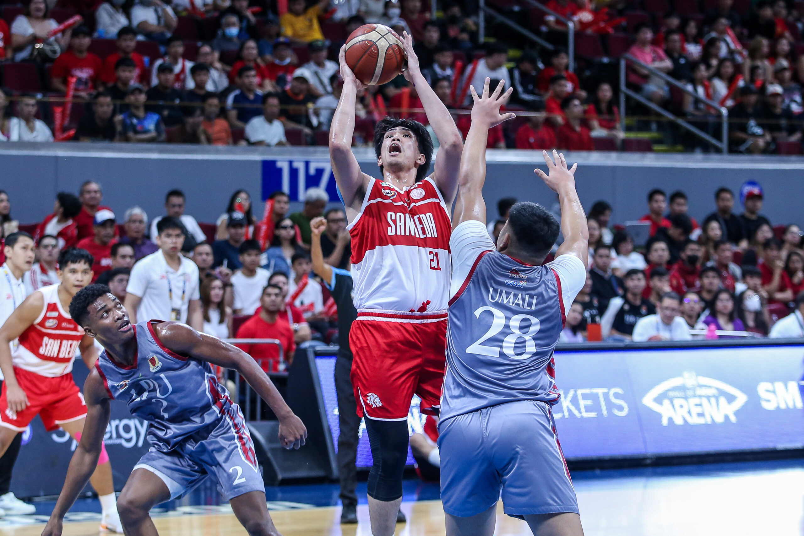 Yukien Andrada San Beda vs Lyceum NCAA