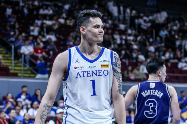 Ateneo Blue Eagles' Kai Ballungay is leaving the UAAP to turn pro.