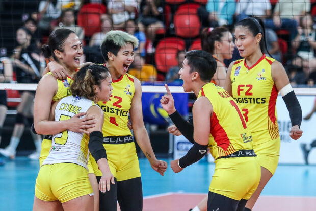 Ara Galang and the F2 Logistics Cargo Movers in the PVL