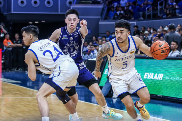 Jaren Brown leads Ateneo Blue Eagles to the Final Four.