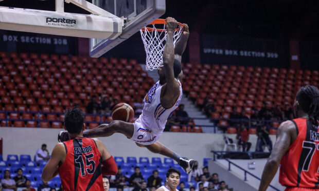 NLEX import Thomas Robinson in the PBA Commissioner's Cup