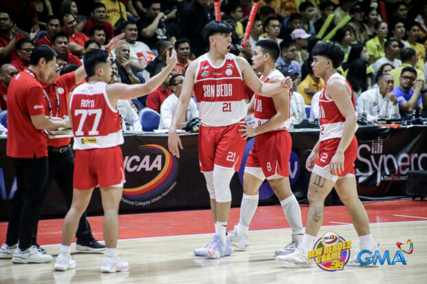 San Beda Red Lions are the NCAA men's basketball kings once more.