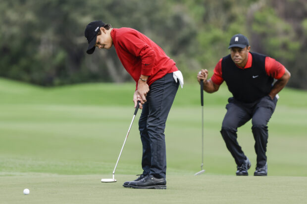 Tiger Woods Charlie golf