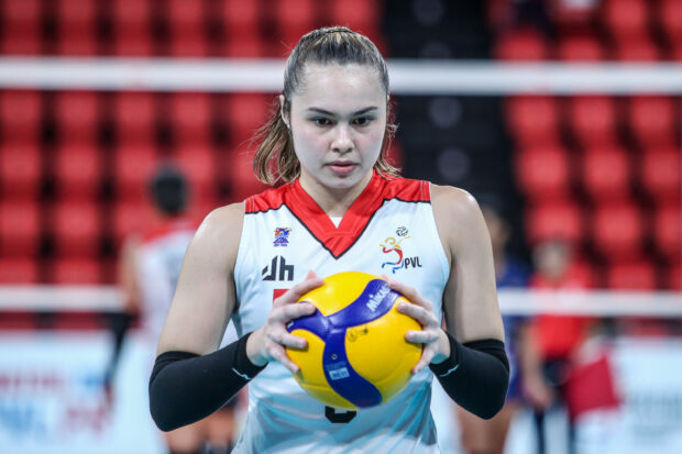 Vanie Gandlerled the way for Cignal’s bronze finish this conference. 