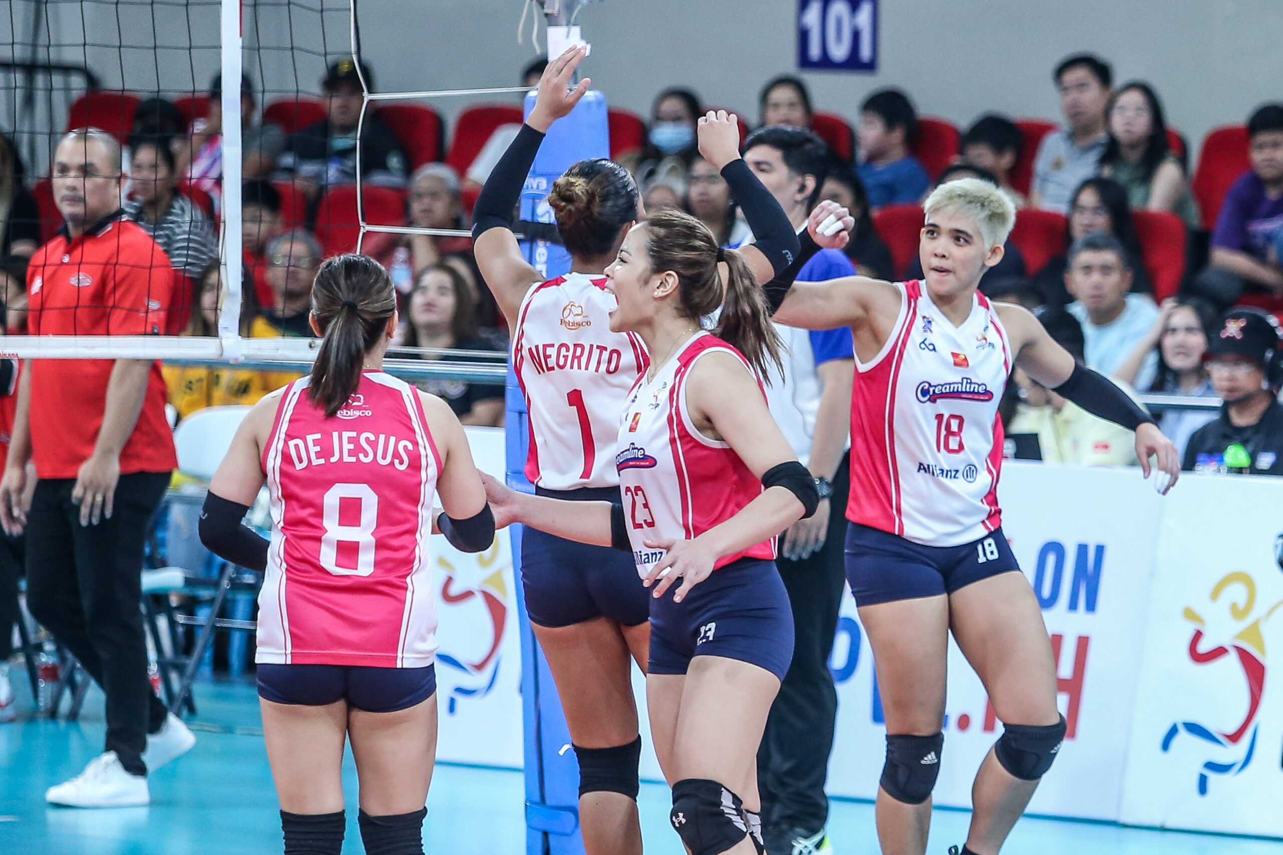 Creamline continues to thrive despite missing key players
