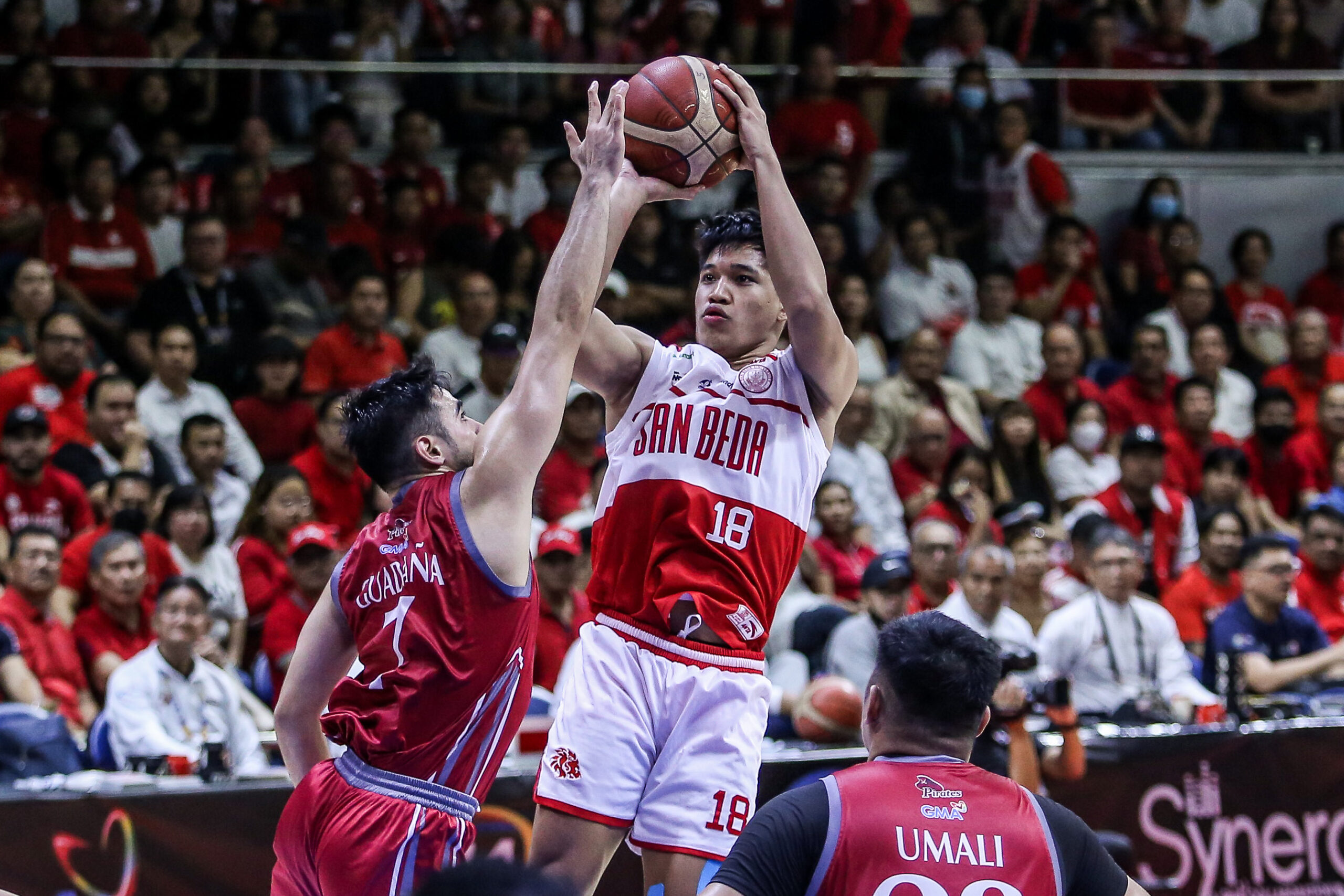 San Beda Red Lions' James Payosing