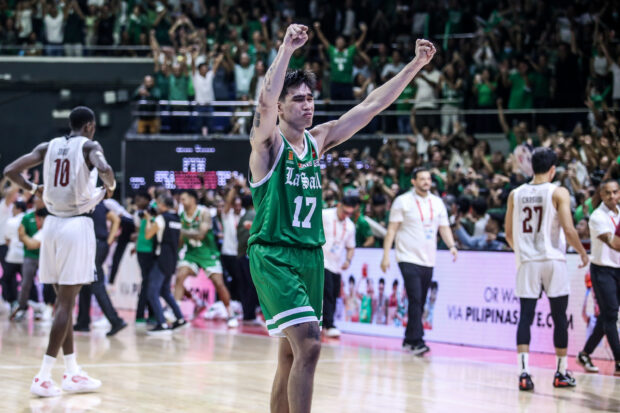 La Salle's Kevin Quiambao in Game 3 of the UAAP Season 86 men's basketball Finals.–MARLO CUETO/INQUIRER.net
