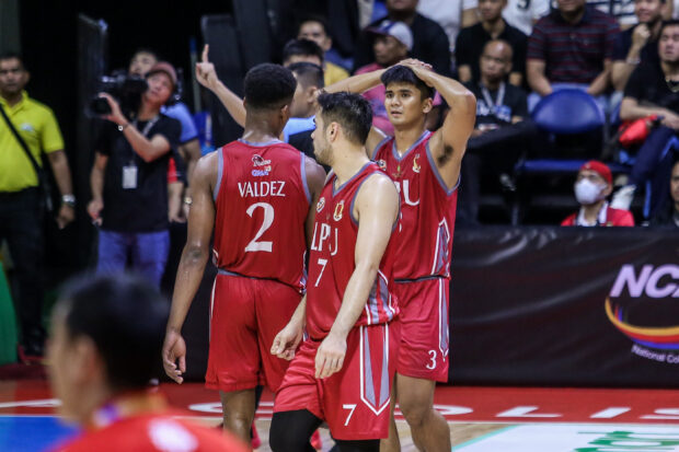 Lyceum Pirates after losing in the NCAA Final Four.