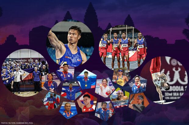The Philippines amassed 58 gold medals in the 2023 Hanoi SEA Games. 