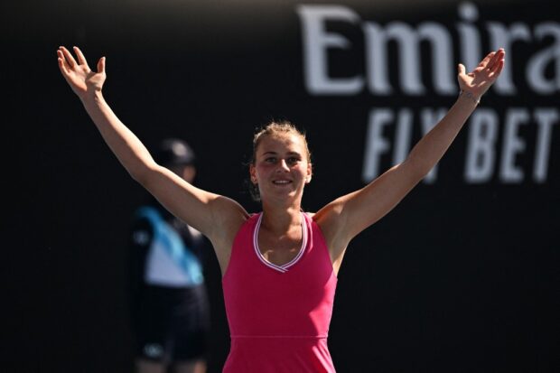 Marta Kostyuk Australian Open 2024