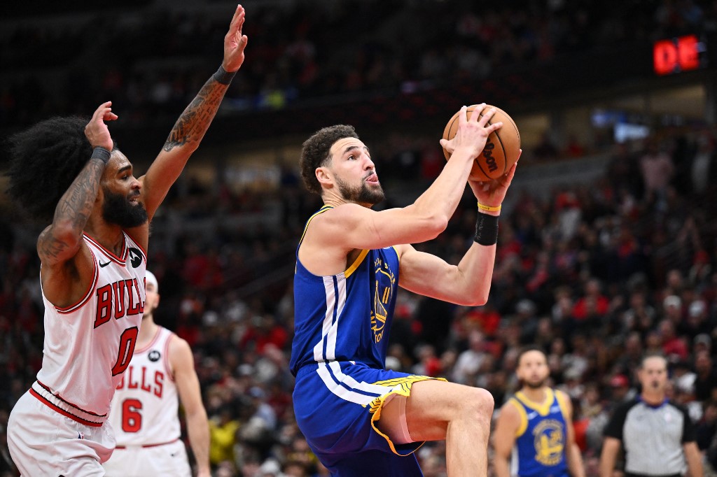 Warriors beat Bulls, Klay Thompson scores 30