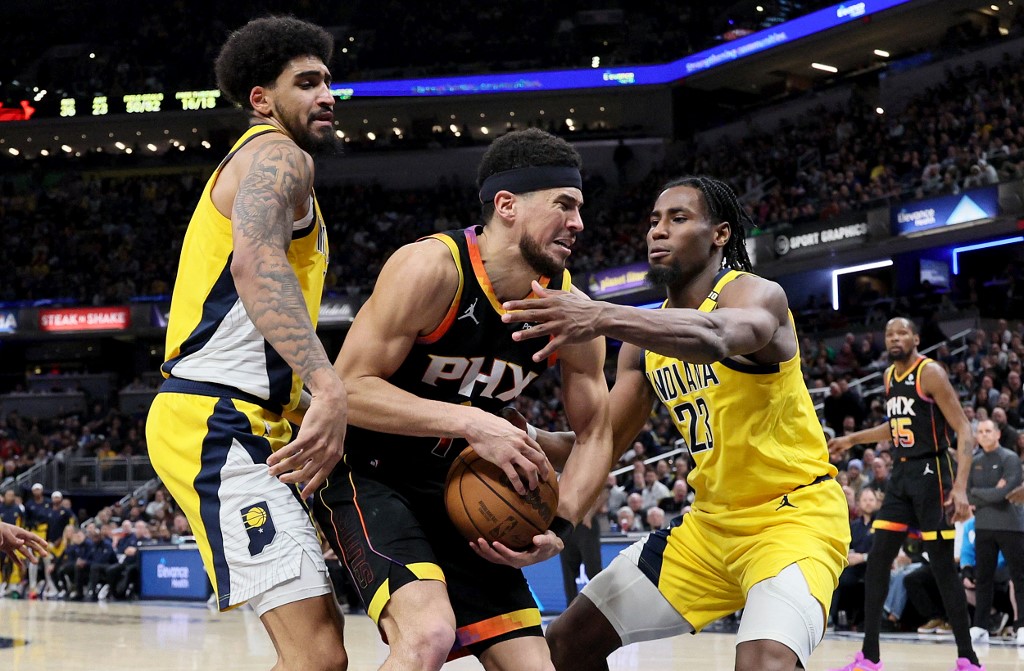 Pacers vs Suns NBA Devin Booker
