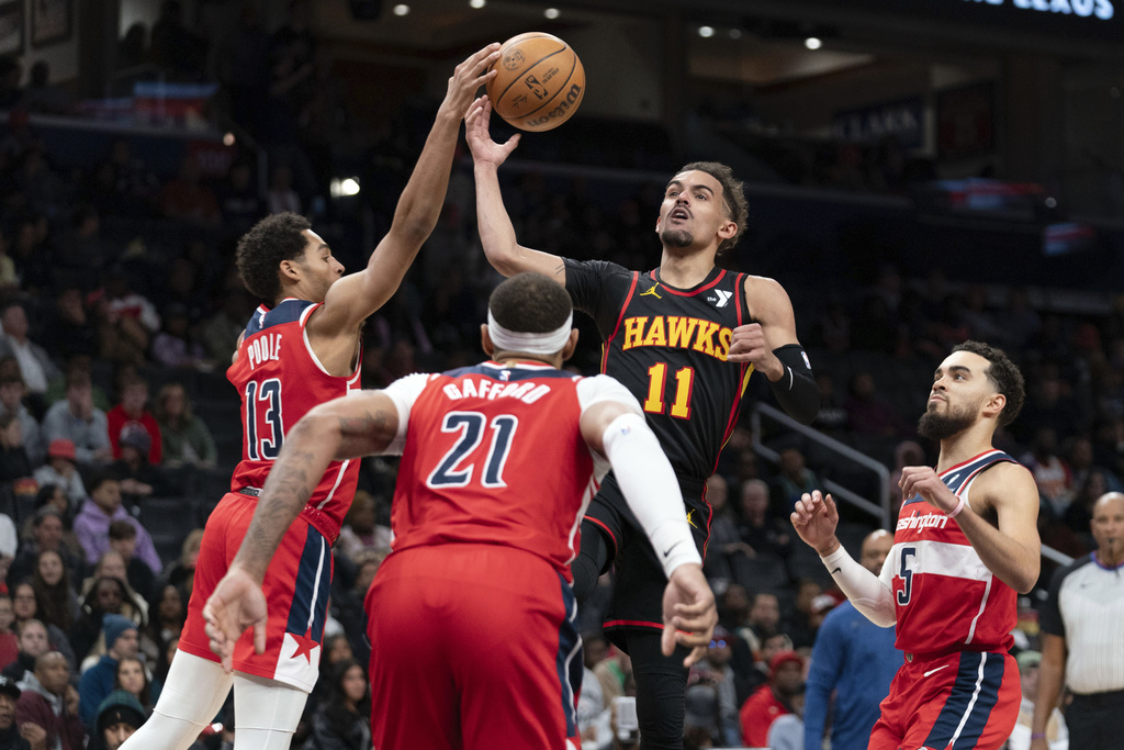 NBA: Trae Young, Hawks Outlast Wizards | Inquirer Sports