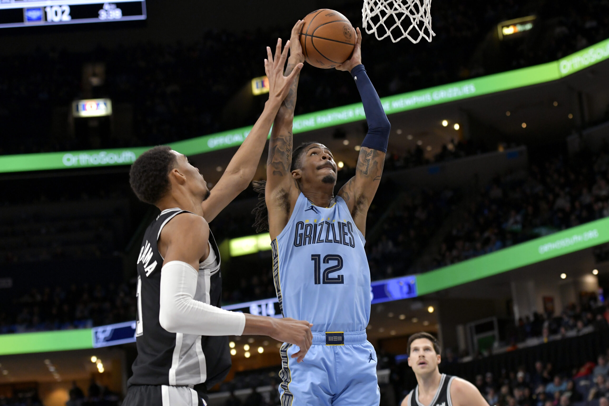 NBA Ja Morant dunks on Wembanyama, Grizzlies beat Spurs Inquirer Sports