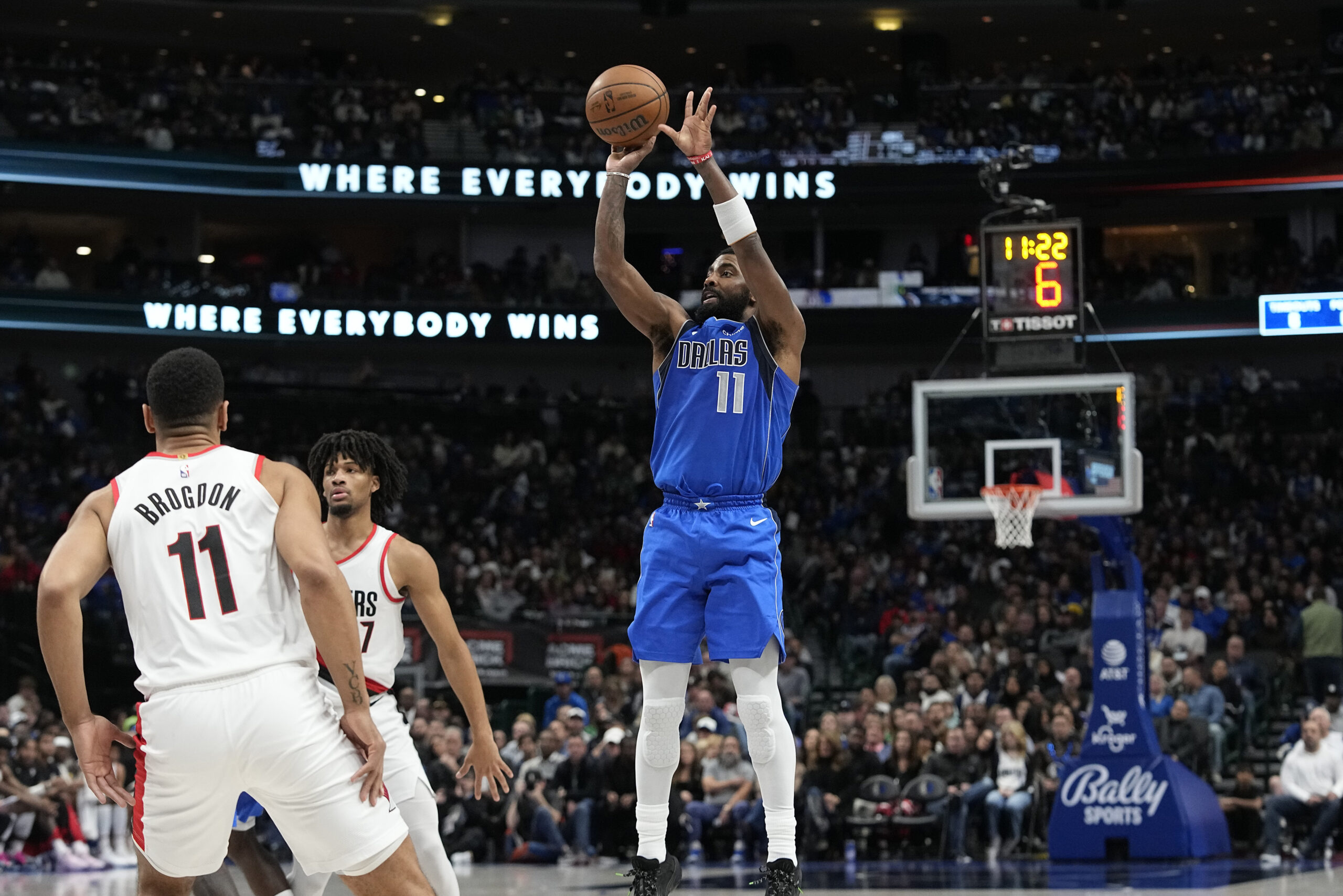 NBA: Luka Doncic Out, Kyrie Irving Powers Mavericks Past Blazers ...