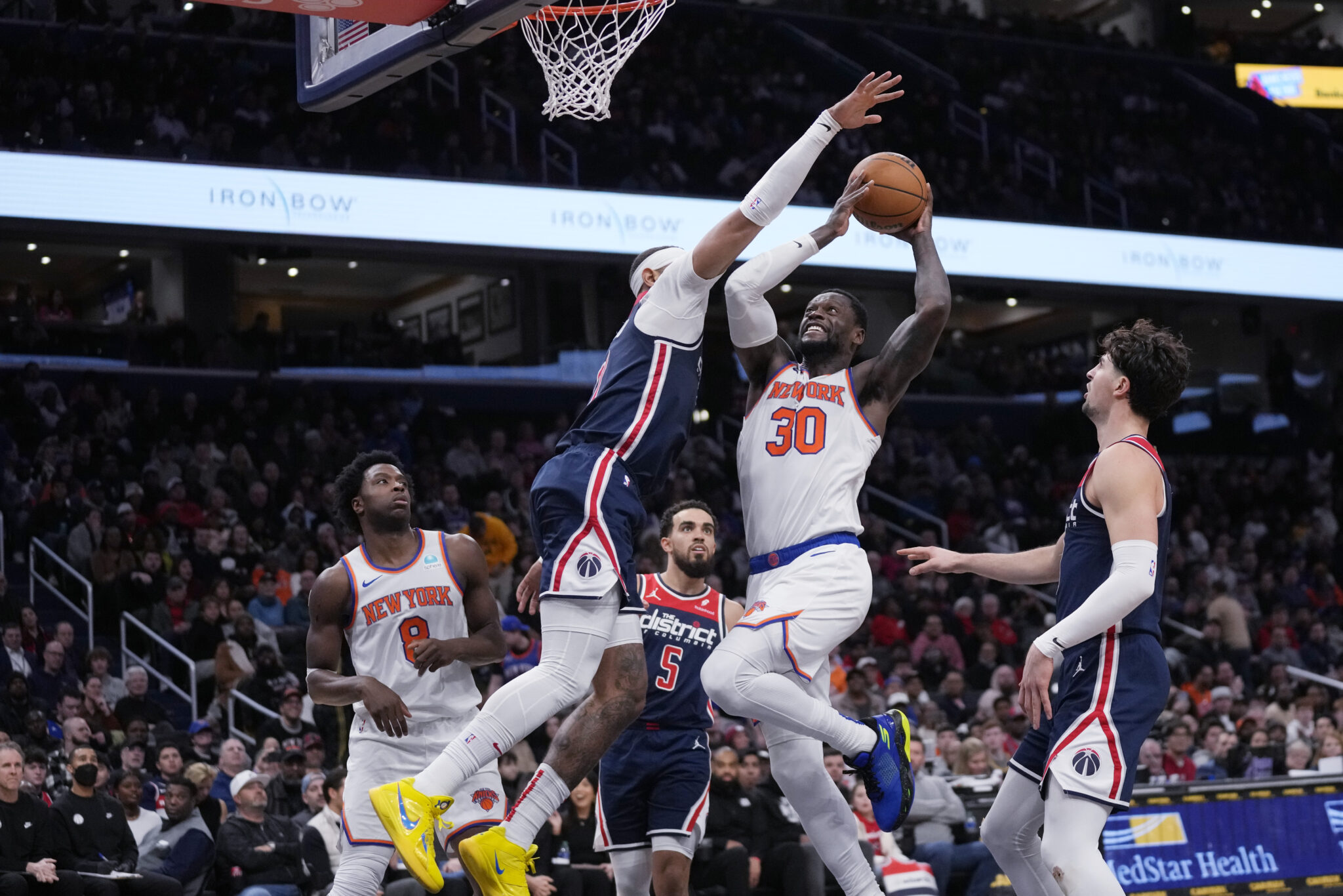 NBA: Knicks win fourth straight, ease past Wizards | Inquirer Sports