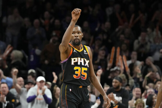 Kevin Durant Suns vs Kings NBA