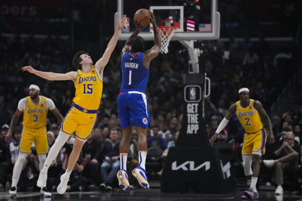 James Harden Clippers vs Lakers NBA