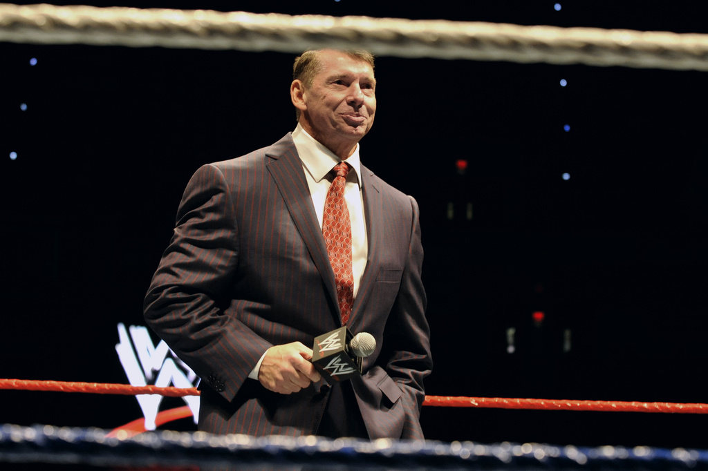 WWE chairman and CEO Vince McMahon