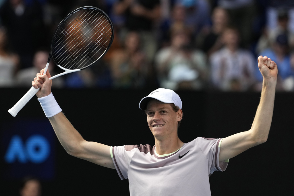 Jannik Sinner Novak Djokovic Australian Open 2024