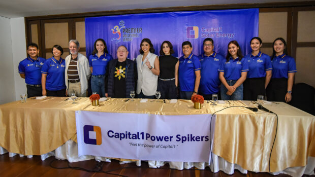 Newest PVL team Capital1 Power Spikers