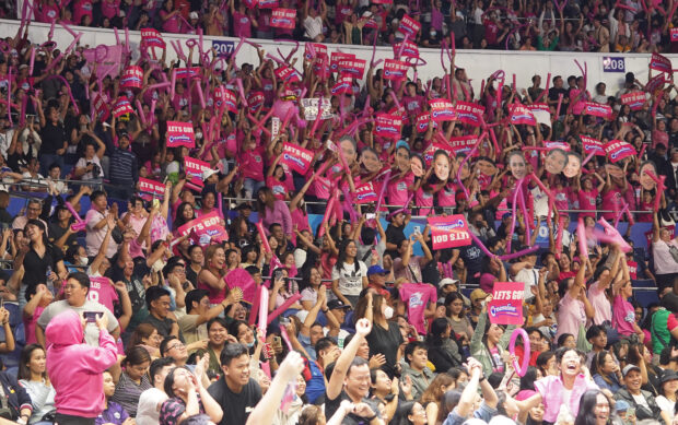 A record volleyball crowd of close to 25,000 watched Game 2 of the Creamline-Choco Mucho title series, a testament to thePVL’s rabid following that came to being because of fair play among member teams.