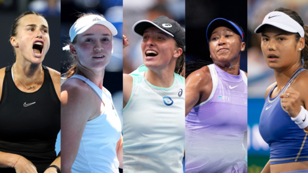 Australian Open 2024 women's players  Iga Swiatek 