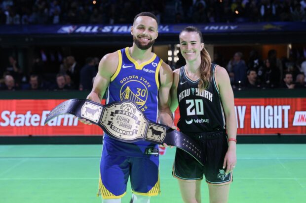 Steph Curry vs Sabrina Ionescu NBA All-Star 3-Point Challenge