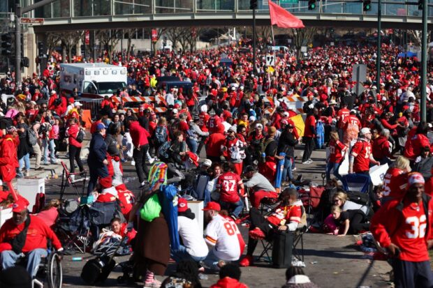 One dead, nine injured in shooting at Chiefs Super Bowl parade The