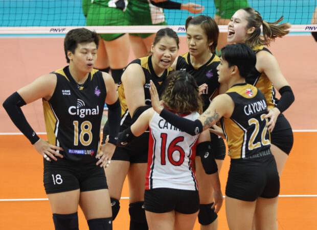 Cignal HD Spikers in the PNVF Champions League.