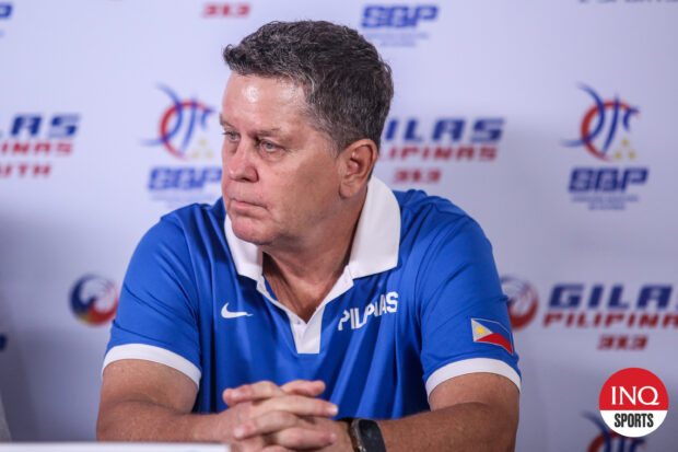 Gilas Pilipinas coach Tim Cone.–MARLO CUETO/INQUIRER.net