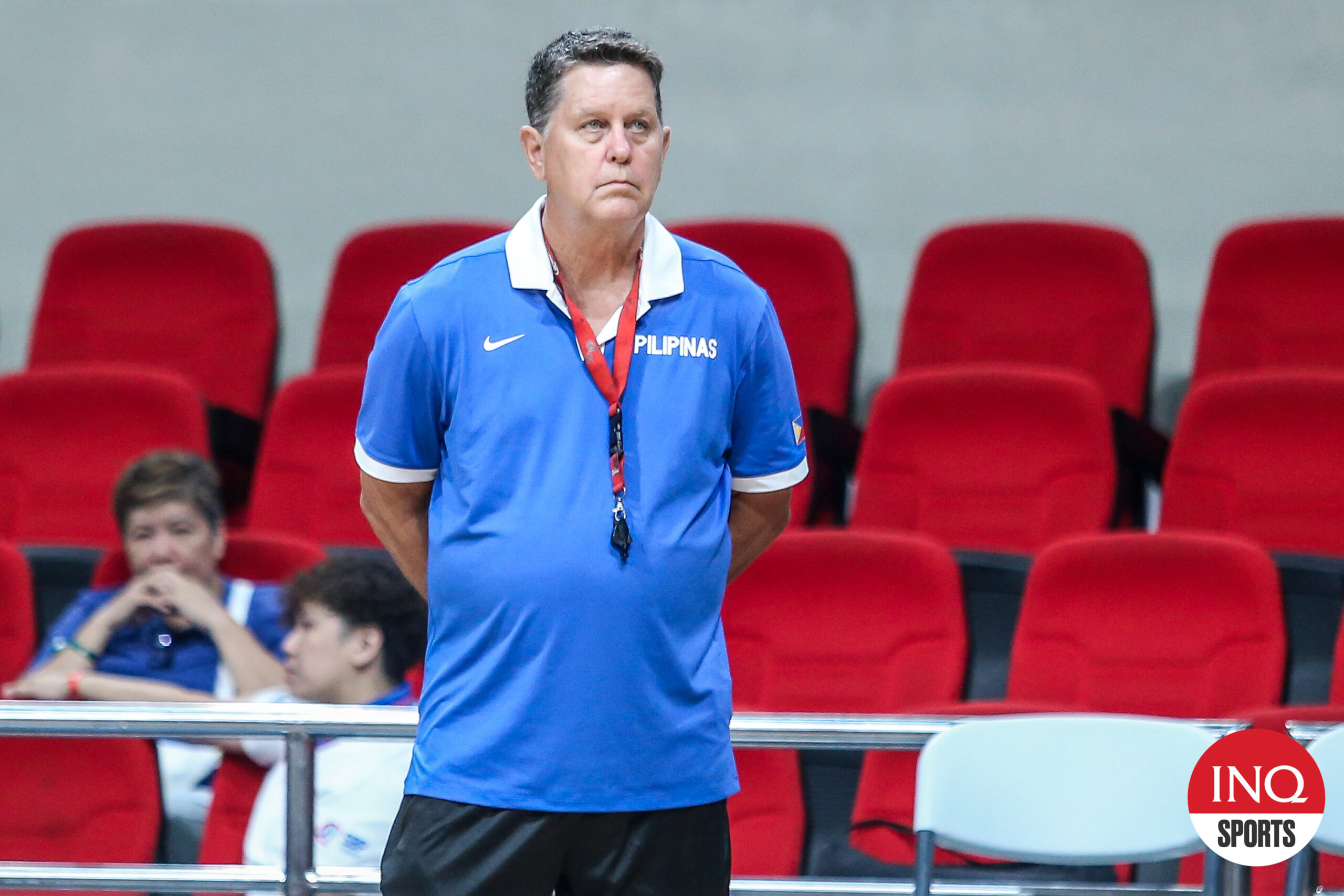Gilas Pilipinas coach Tim Cone